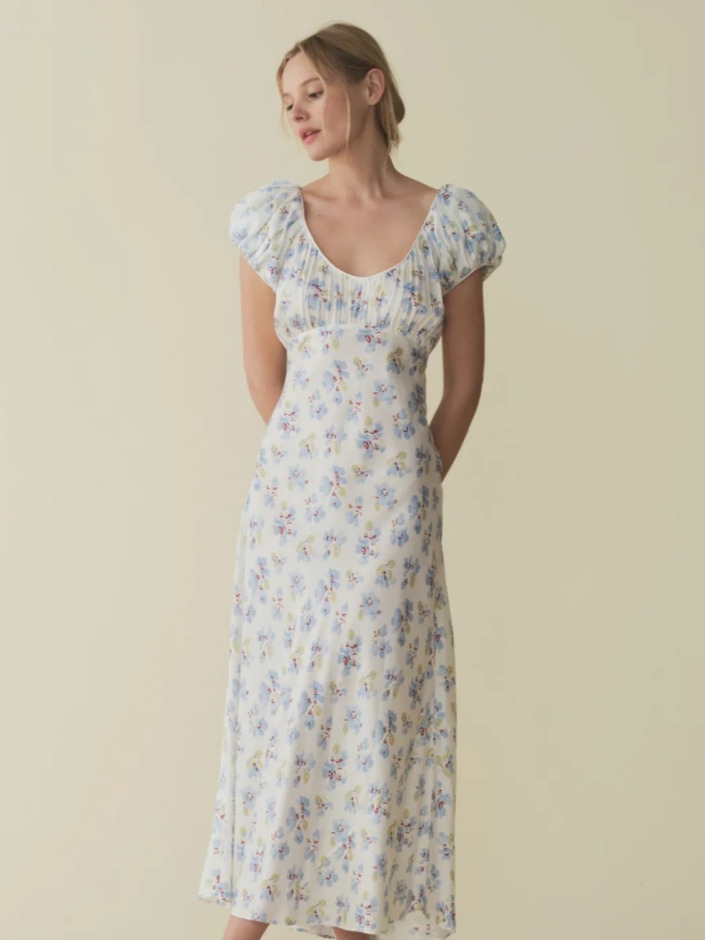Doen Florencia Silk Dress